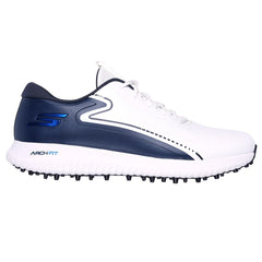 skechers max 3 shoes in white navy