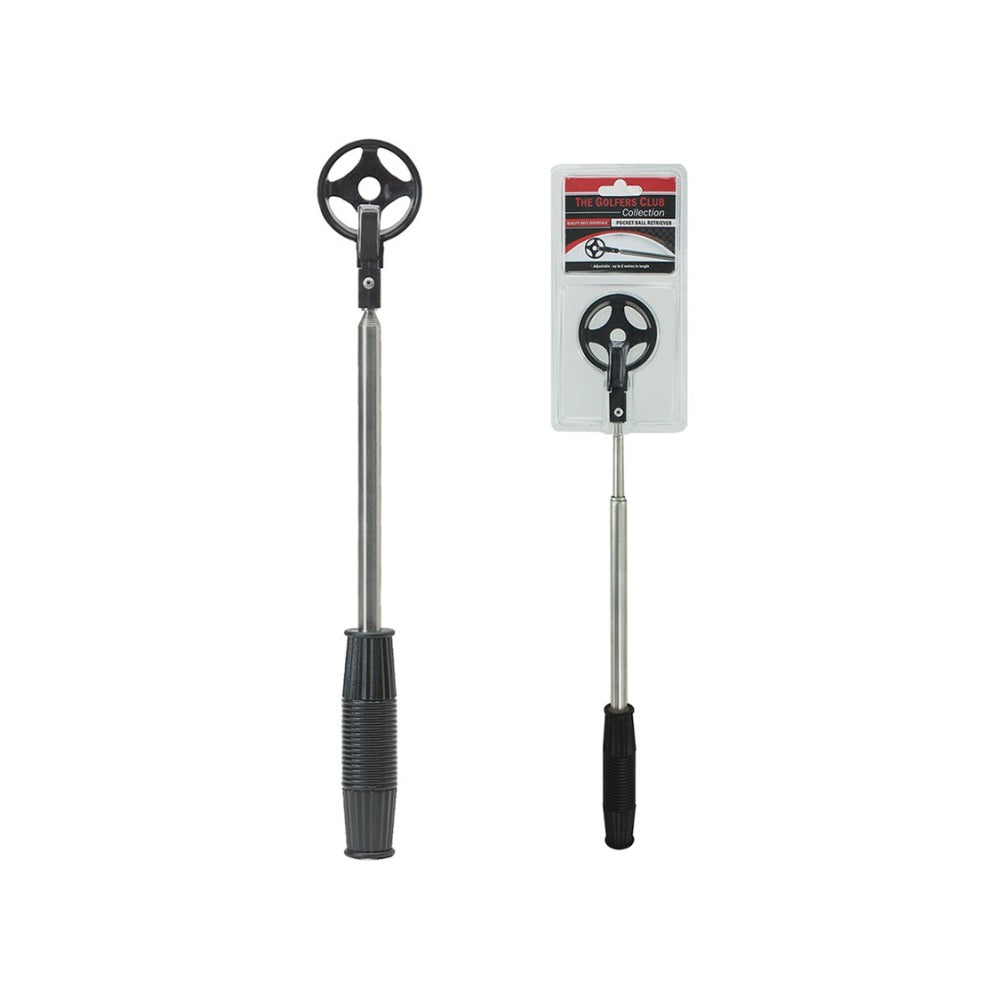 Brand Fusion Golf Ball Retriever - Telescopic Ball Pick Up - showing 2m length retriever