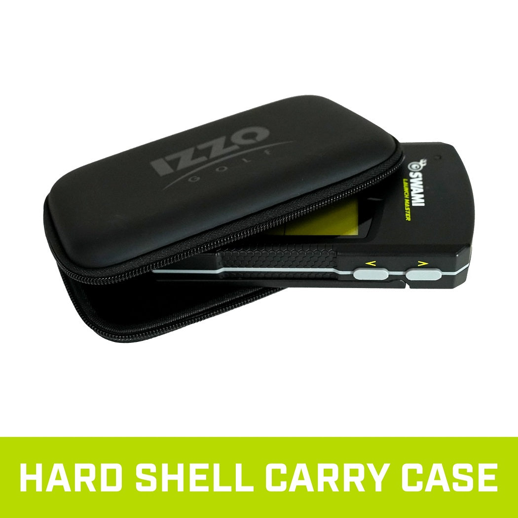 Izzo Swami Launch Master - showing its hard shell carry case