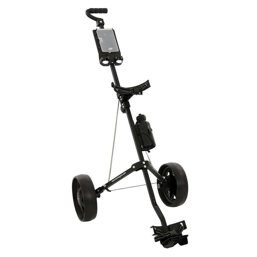 Ben Sayers 2-Wheel Push Pull Trolley Black