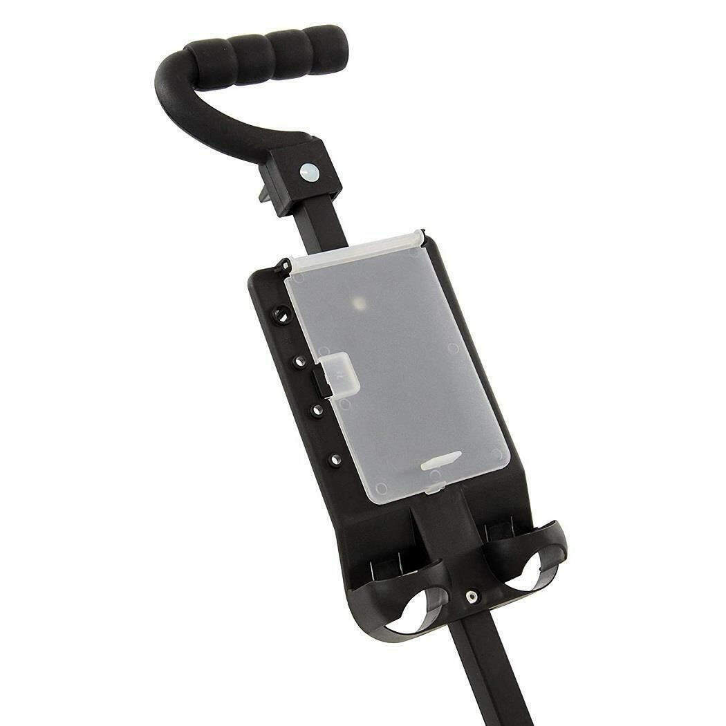 Ben Sayers 2-Wheel Push Pull Trolley Black Top