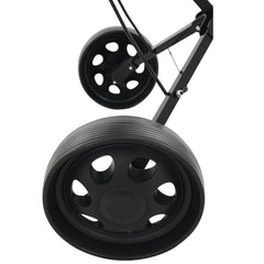 Ben Sayers 2-Wheel Push Pull Trolley Black Wheels
