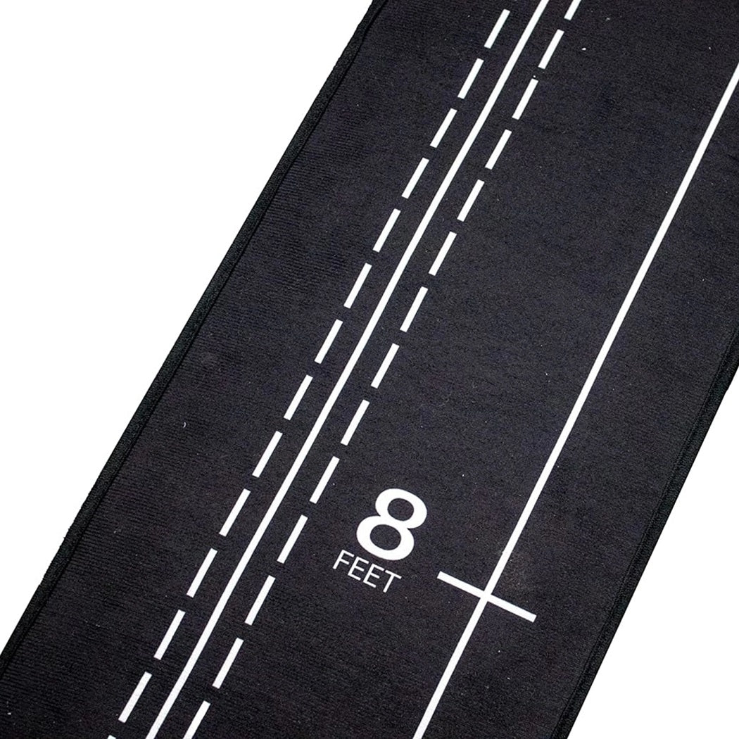 Odyssey Tour Premium Putting Mat - showing the 8 foot marker