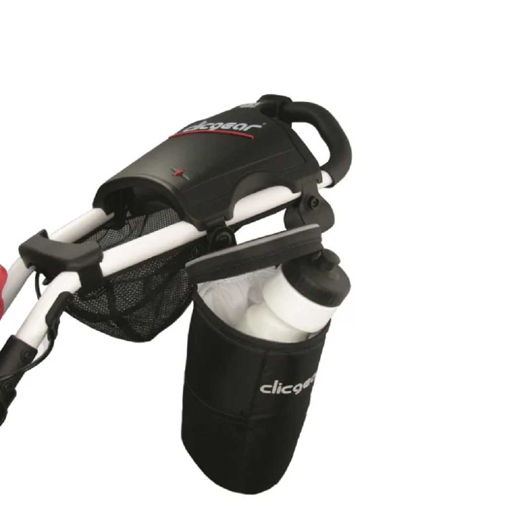 Clicgear Cooler Tube - Insulated Drinks Holder For Golf Trolley - Black