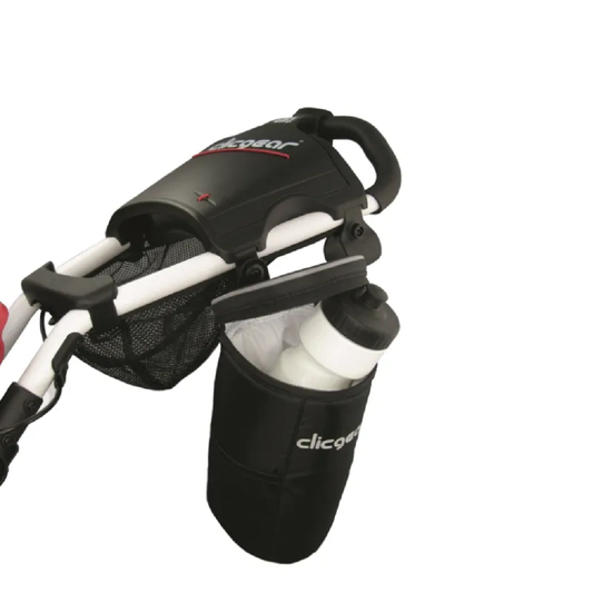 Clicgear Cooler Tube - Insulated Drinks Holder For Golf Trolley - Black