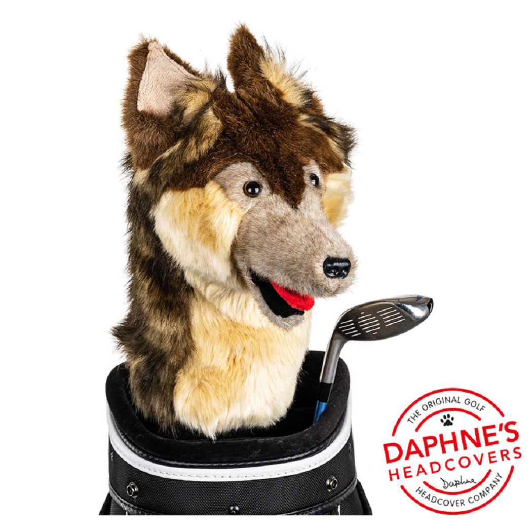 Daphne's Golf Novelty Driver Headcover Wolf - On Driver