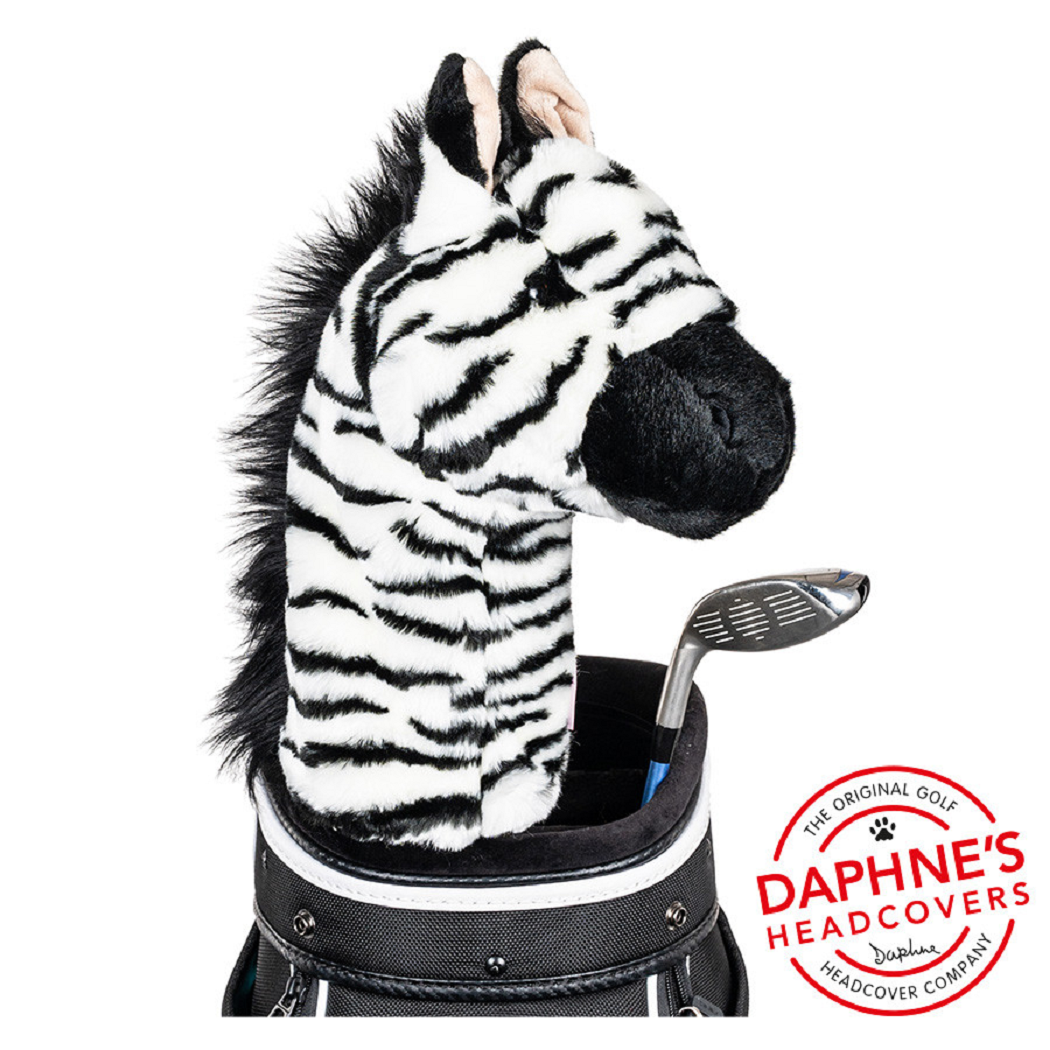 Daphne's Golf Novelty Headcover Zebra - On Driver