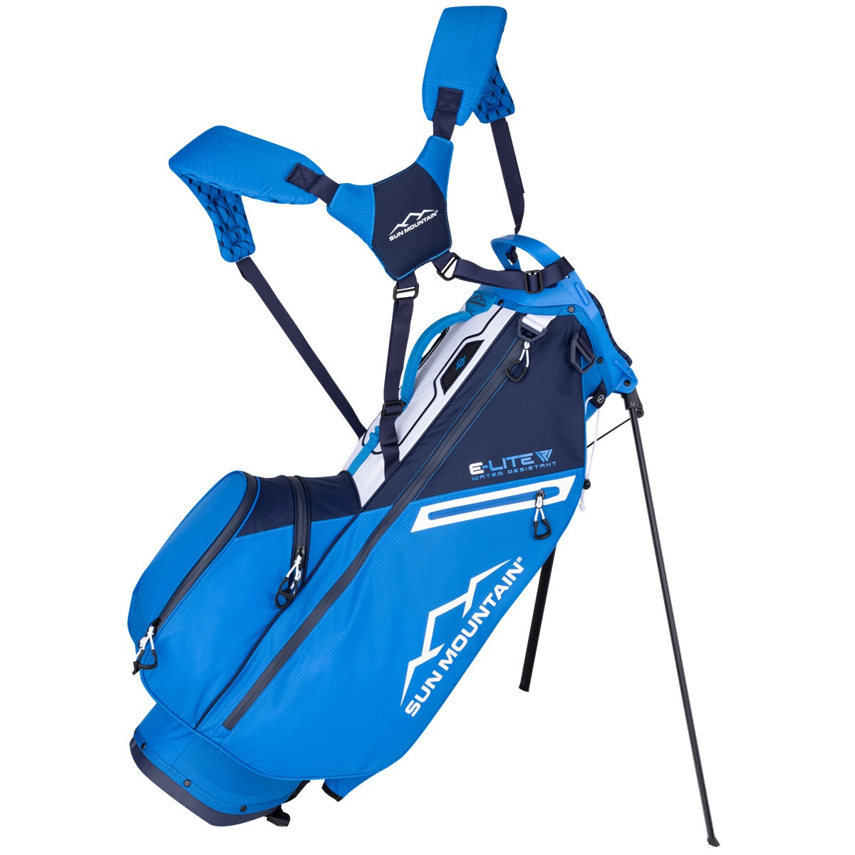 Sun Mountain E-Lite 4-Way Carry/Stand Bag - Navy/Blue/White