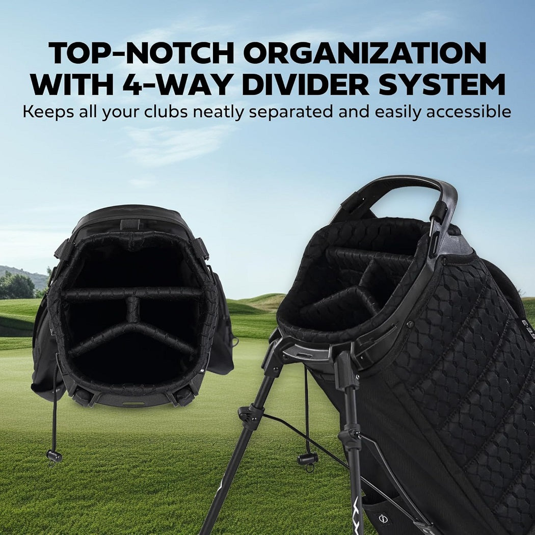 Sun Mountain Eclipse Three-5 4-Way Carry/Stand Bag - divider system