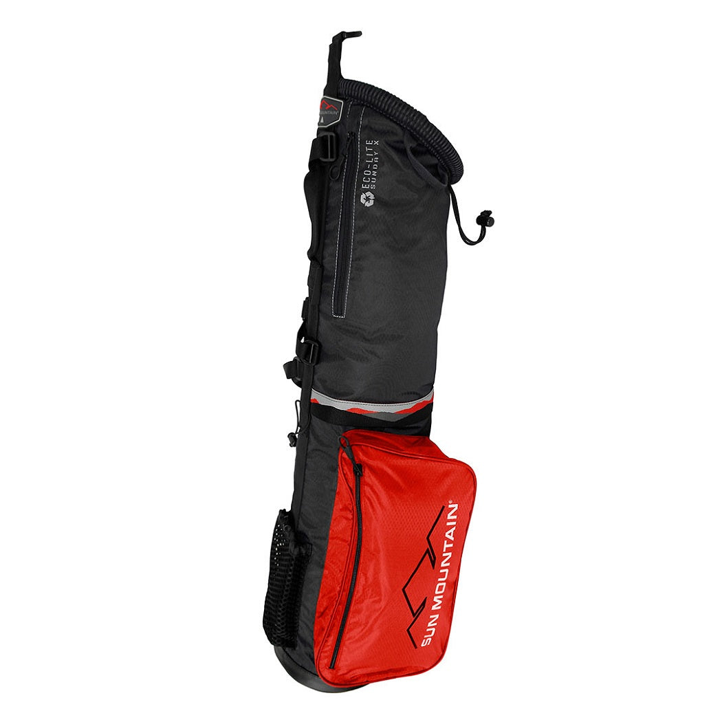 Sun Mountain Eco-Lite Sunday Bag - Black/Ember