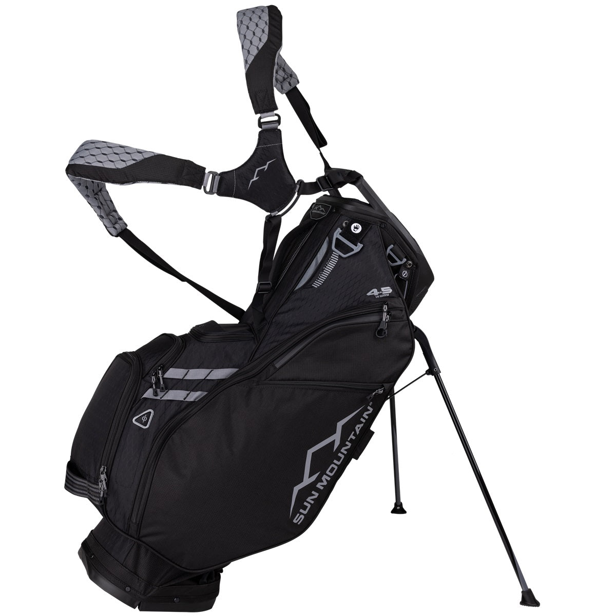 Sun Mountain 4.5LS 14-Way VLO Hybrid Stand Golf Bag - Black