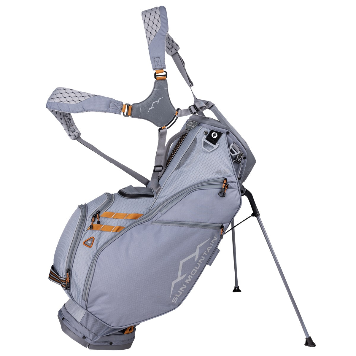 Sun Mountain 4.5LS 14-Way VLO Hybrid Stand Golf Bag - Nickel/Cadet/Rust