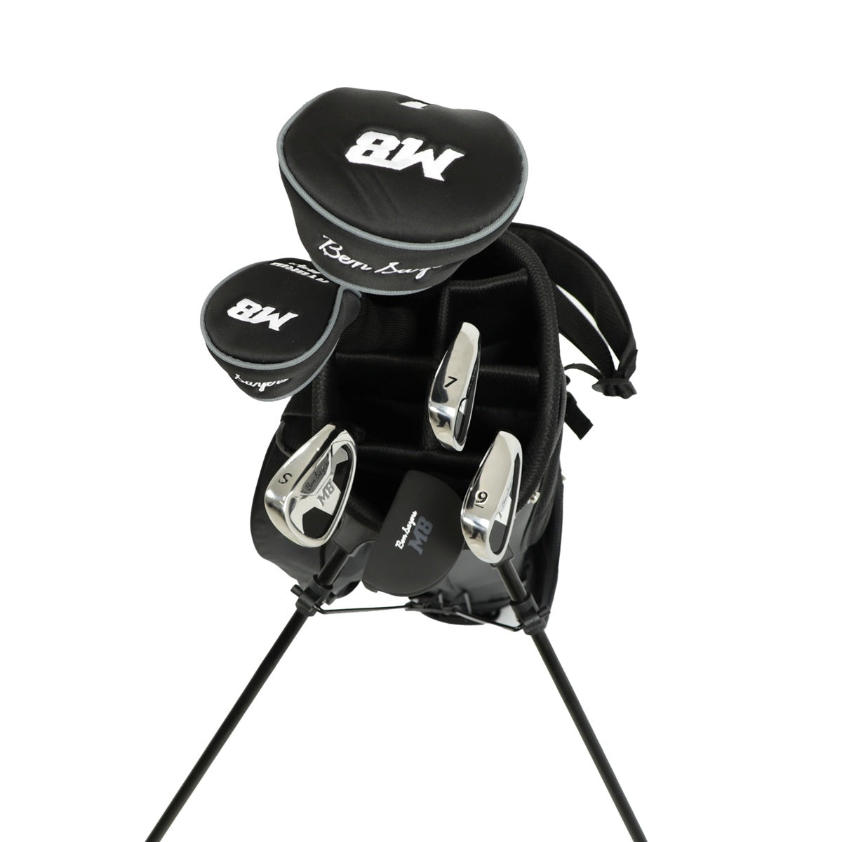 Ben Sayers 2025 Package Set - 6 Club - M8 Mens Golf Clubs - Stand Bag - front view