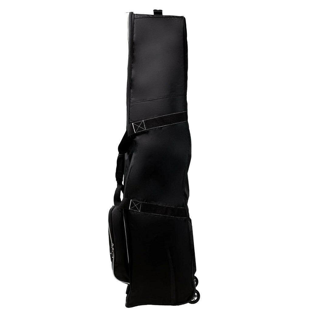 IZZO Golf Deluxe Travel Cover side view - Black White