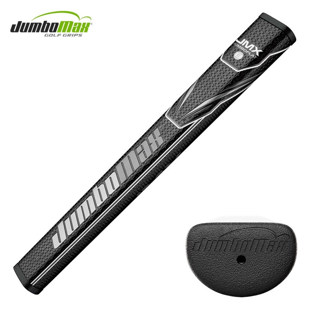 JumboMax JumboFlat 13 Putter Grip - Black/Black