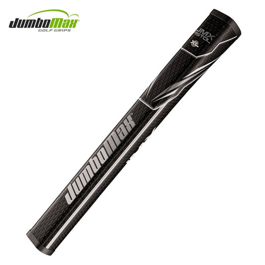 JumboMax Pistol XL Putter Grip - Black/Silver