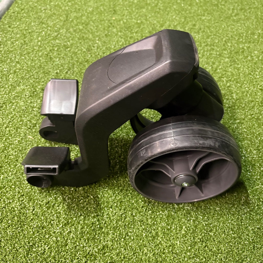 Motocaddy M7 Front Wheel Assembly - side view