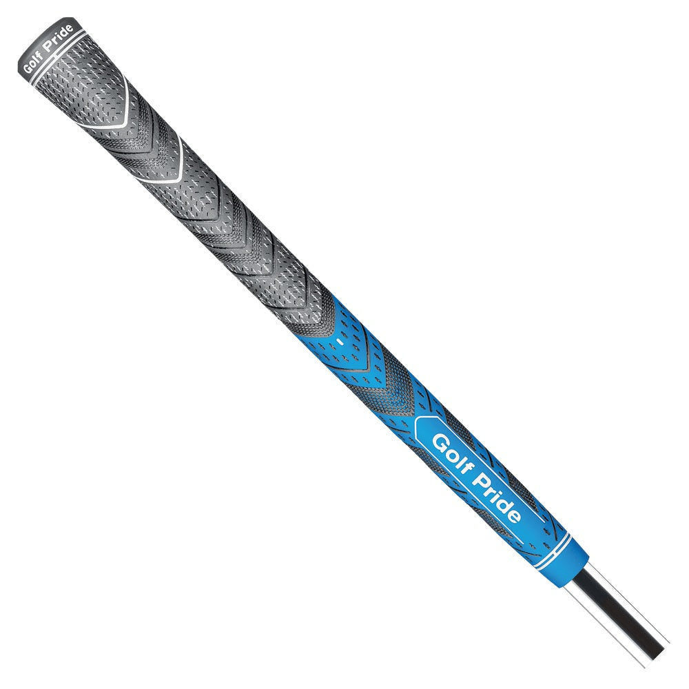 Golf Pride Multi Compound Plus4 Grip - Midsize - Blue/Charcoal - side view