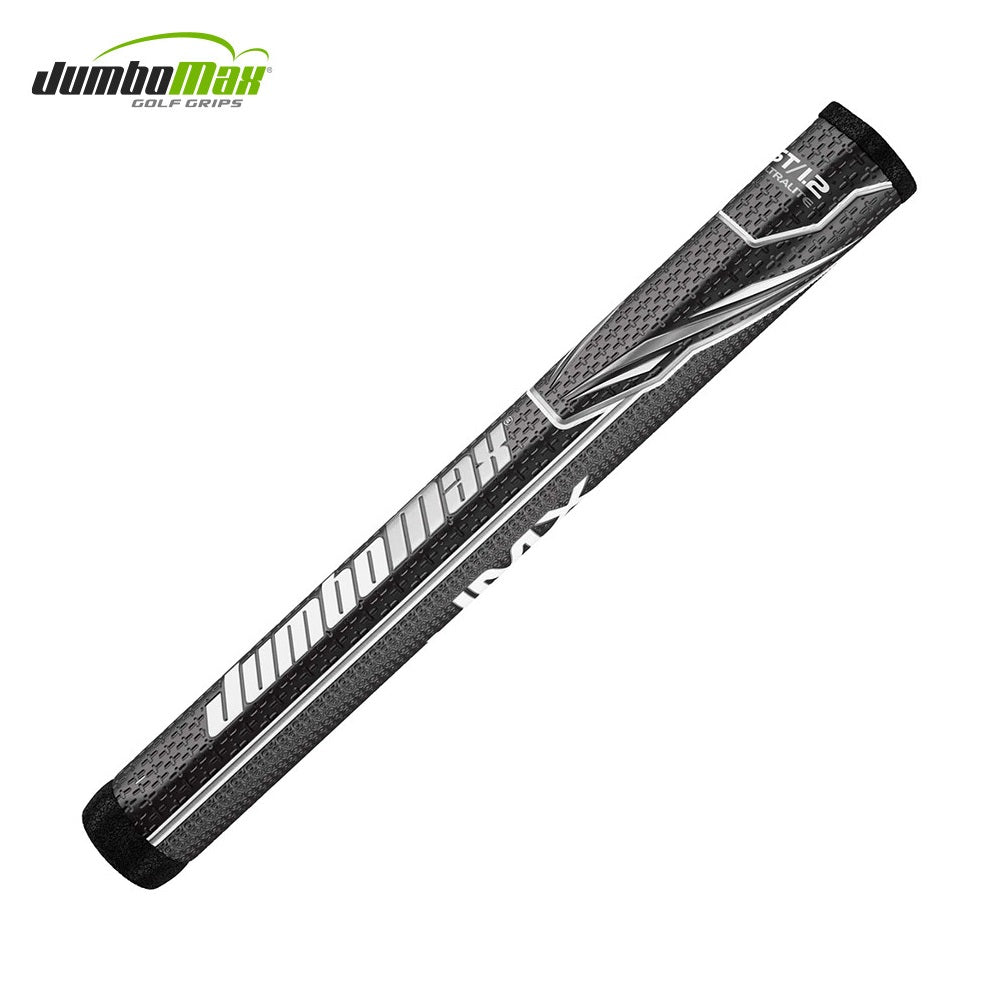 JumboMax Mid Jumbo Putter Grip - Black/White/Black