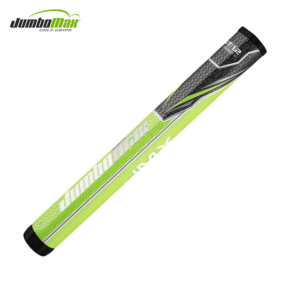 JumboMax Mid Jumbo Putter Grip - Black/White/Green