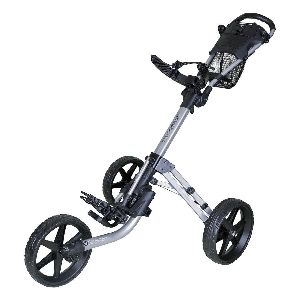 Fastfold Mission 5.0 Golf Trolley - Silver/Black