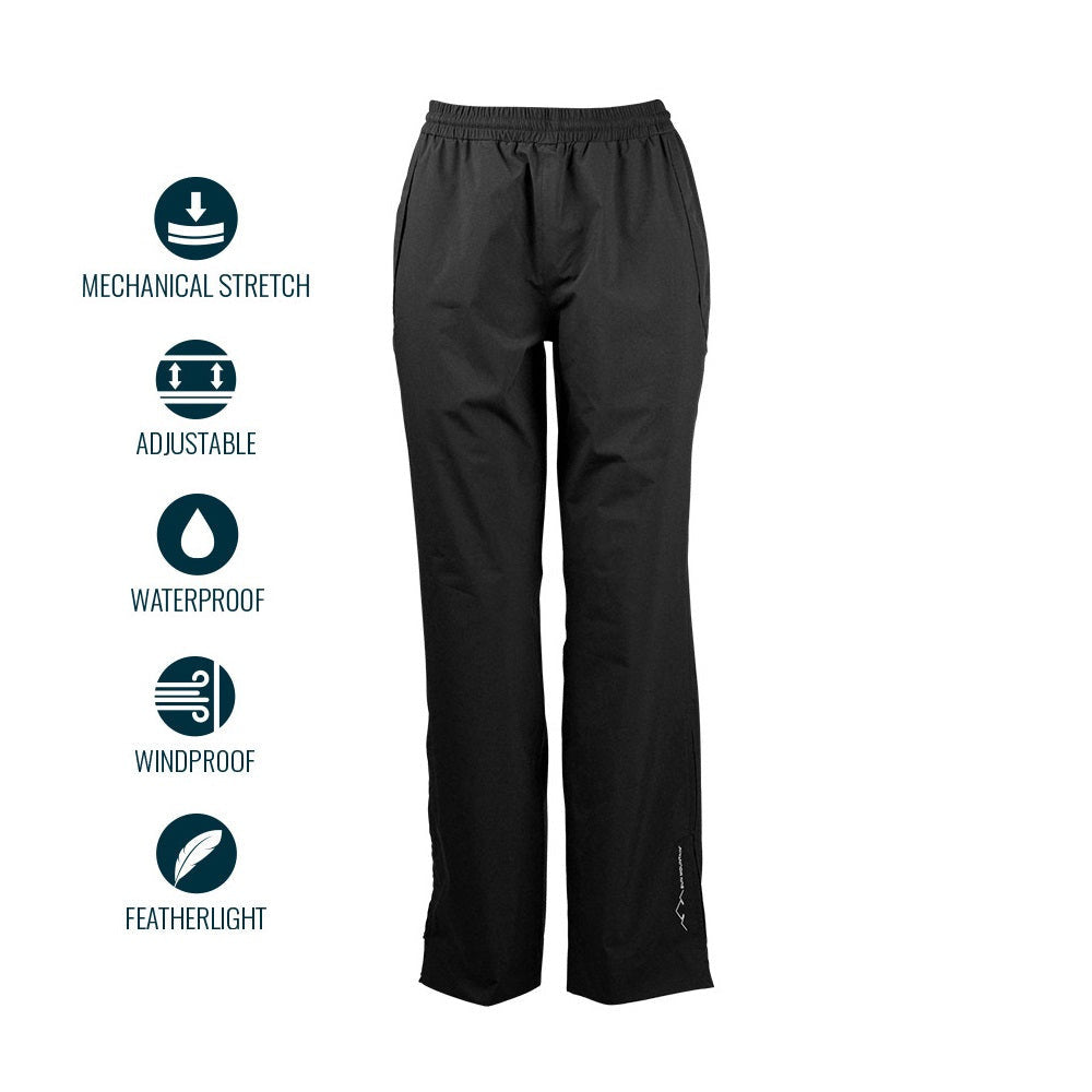 Sun Mountain Monsoon Waterproof Golf Trousers - Black