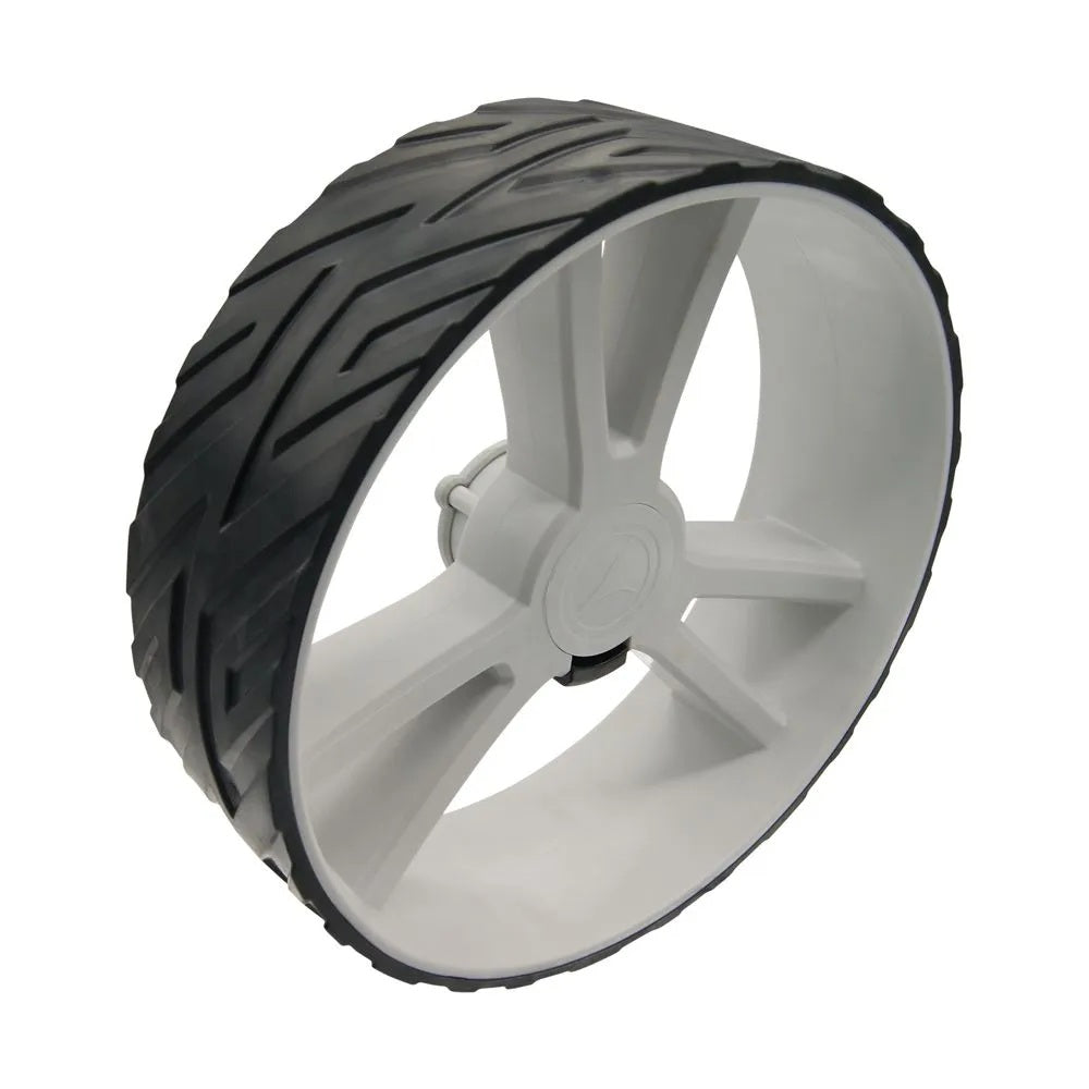 Motocaddy Golf Replacement Rear Trolley Wheel with Clutch - White