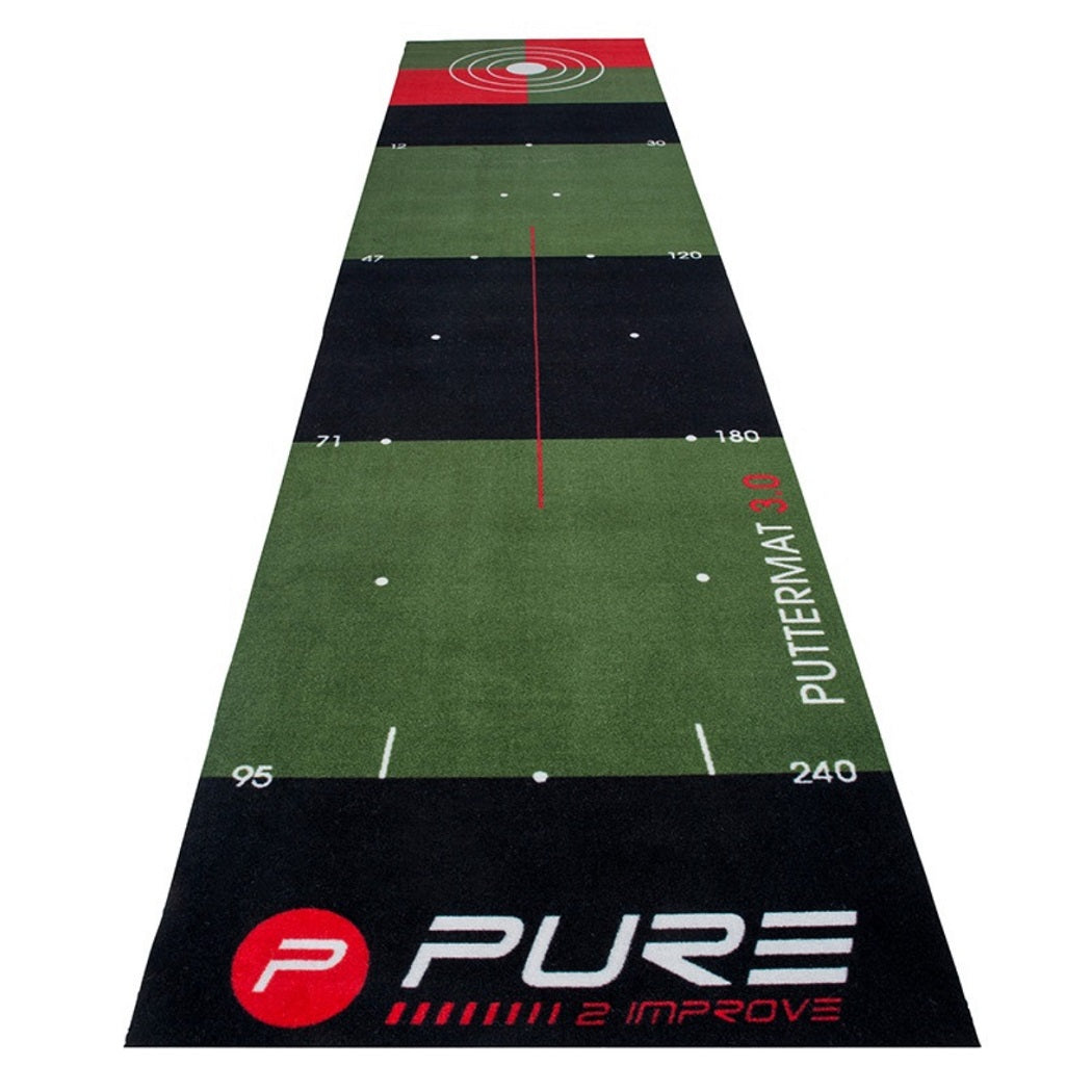 Pure2Improve Putting Mat 3.0 (300x65cm) - rolled out