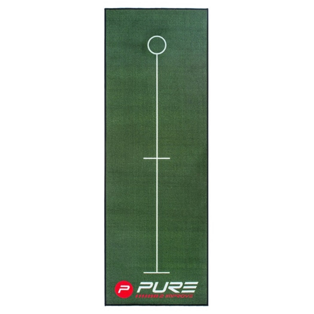 Pure2Improve Talent Golf Putting Mat (237x80cm) - from above