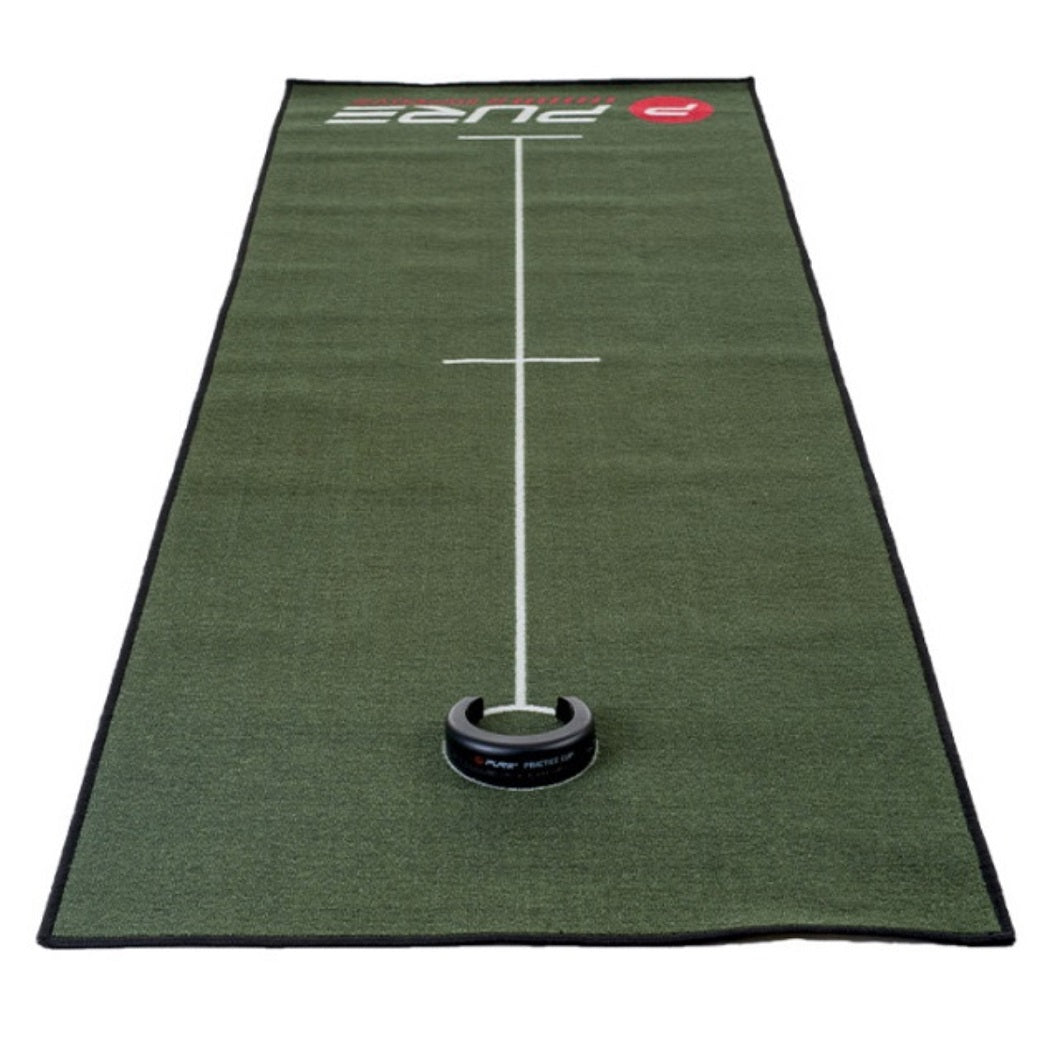 Pure2Improve Talent Golf Putting Mat (237x80cm) - flat