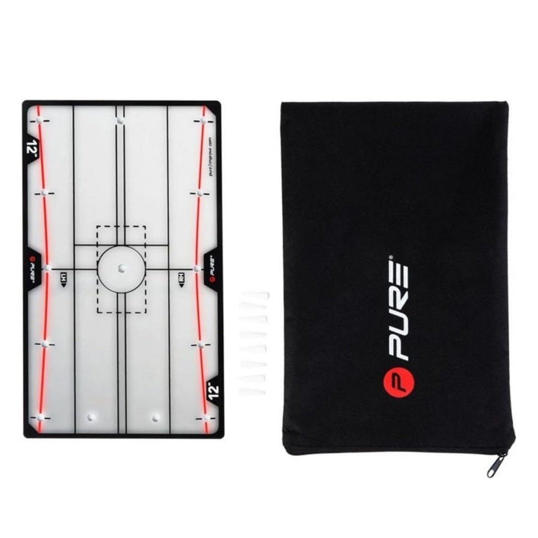 Pure2Improve Putting Mirror (12 inch) - with its plugs and cover