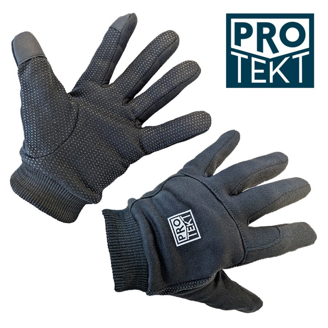 Pro-Tekt Pair of Men`s Thermal Golf Gloves - front and reverse views