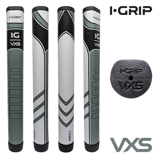 iGrip VXS Putter Grip - Oversized Straight - White
