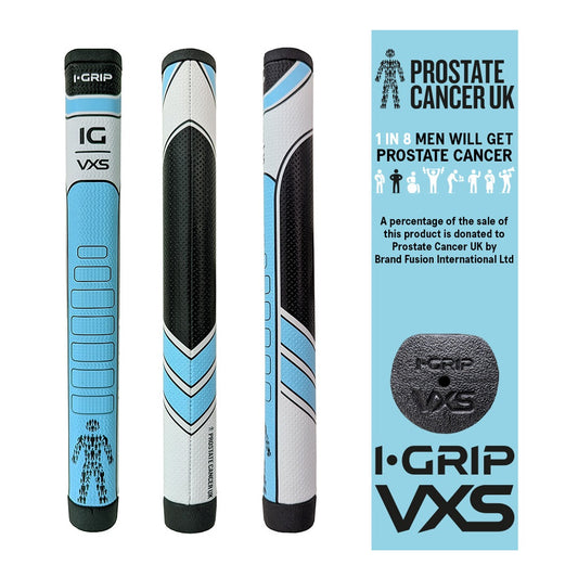 iGrip VXS Putter Grip - Oversize Straight - Supporting Prostate Cancer UK
