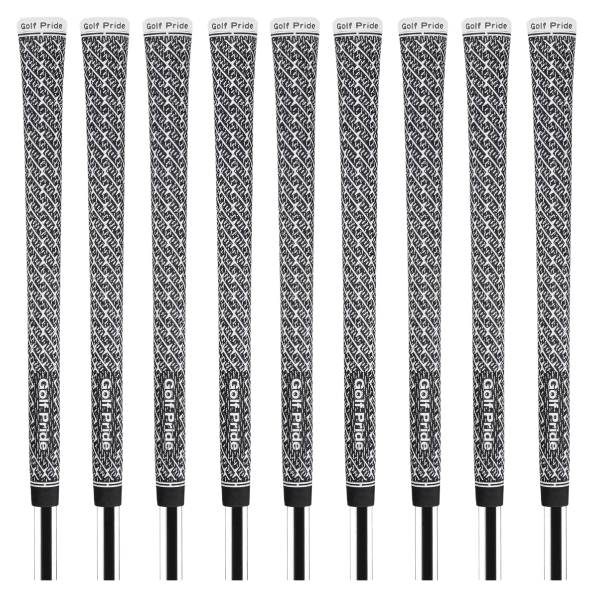 Golf Pride Z-Grip Full Cord Golf Club Grips - Men`s Midsize - front and back views