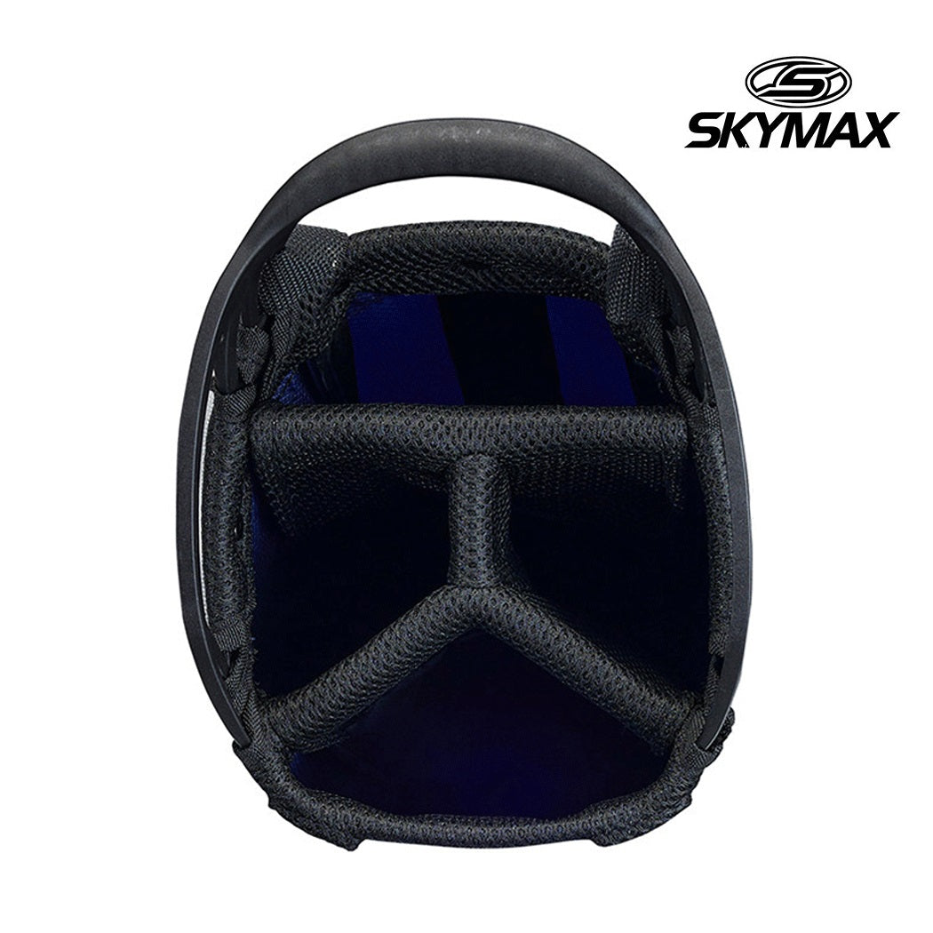 Skymax Blizzard Lightweight Stand Bag - Grey/Navy - 4-way divider