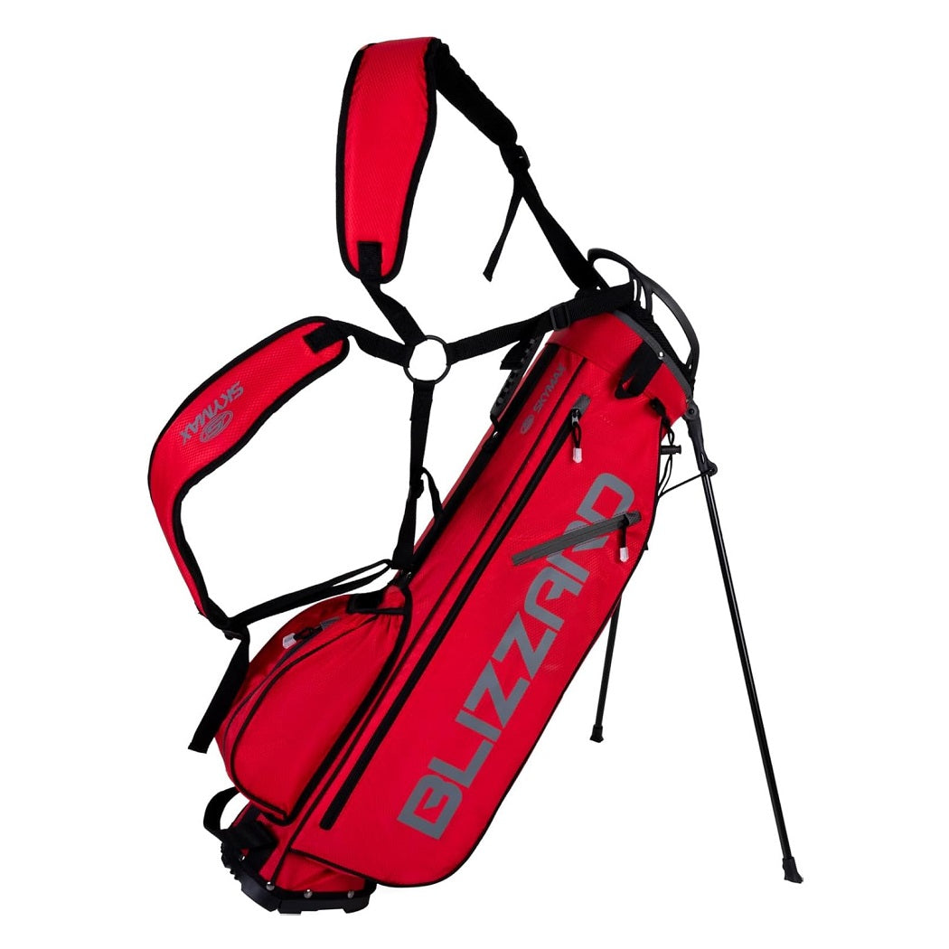 Skymax Blizzard Stand Bag - Red/Charcoal