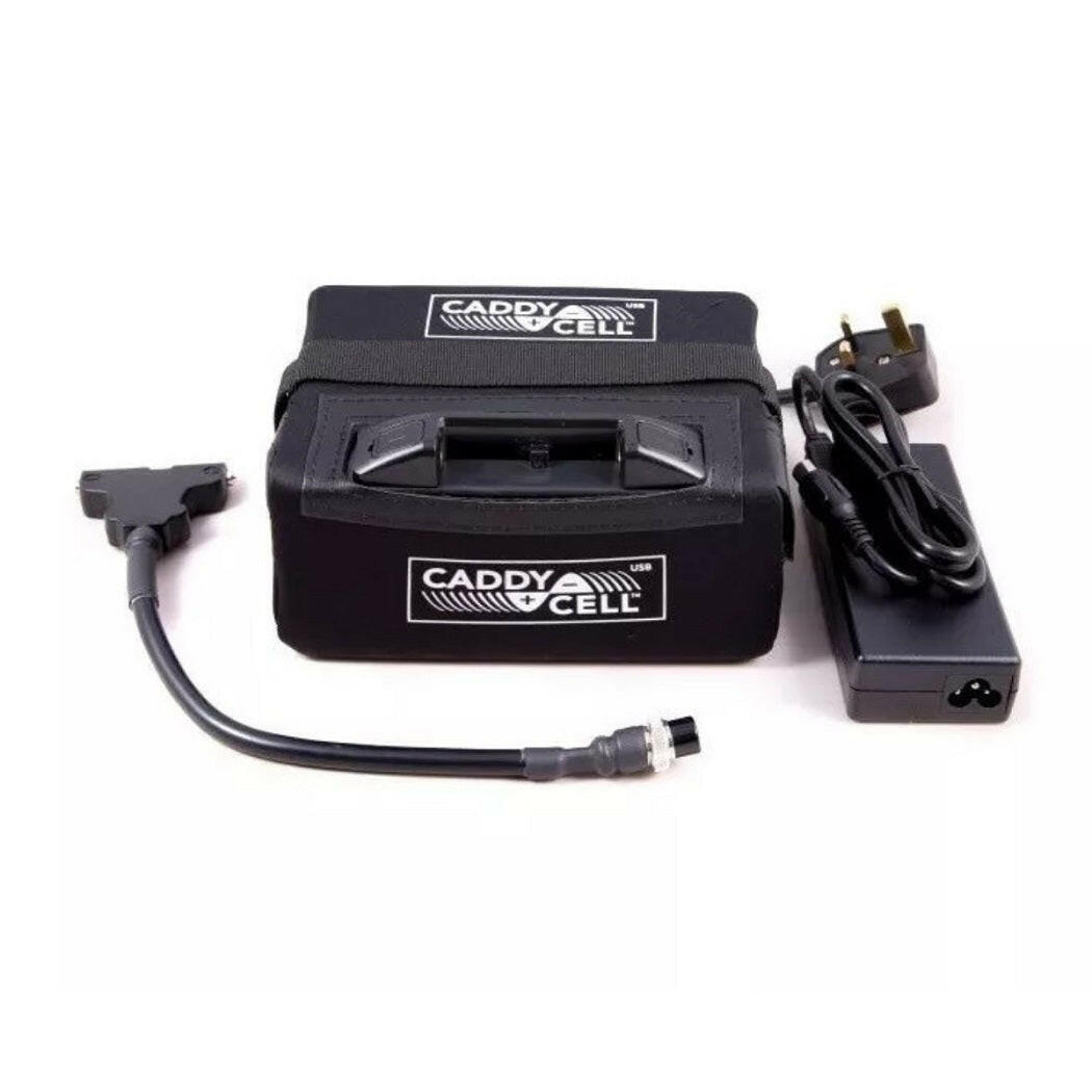 CaddyCell Lithium Battery & Charger Set for Pro Rider or Stowamatic Golf Trolley - 18 hole battery