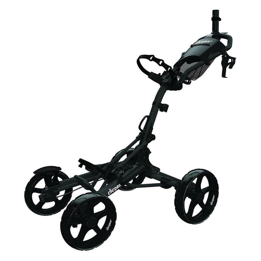 Clicgear 8.0 Push Golf Trolley - 4-Wheel (Black)