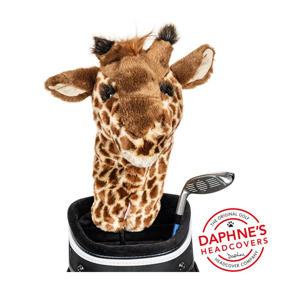 Daphne's Golf Novelty Headcover - Driver Giraffe on golf club