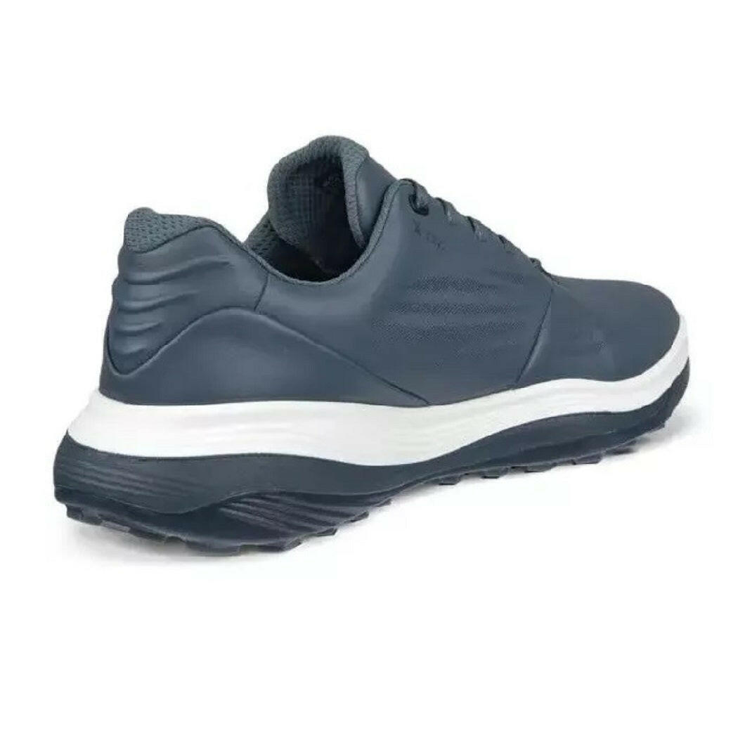 Ecco Men`s Waterproof Golf Shoes - LT1 Laced - Pavement - All Sizes - Side View