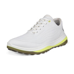 Ecco LT1 white golf shoes side