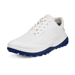 Ecco LT1 white and blue golf shoes 