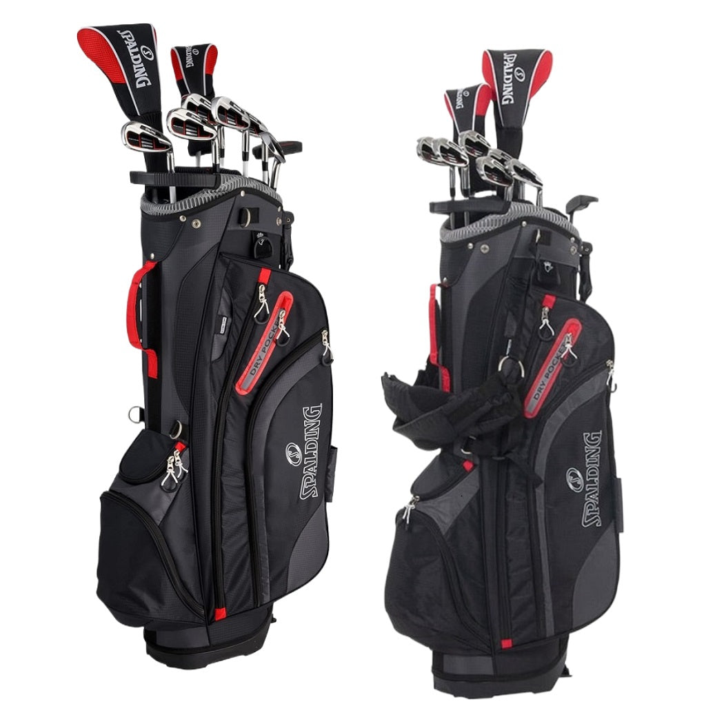 Spalding Executive Men`s Right Hand Golf Set - Graphite or Steel