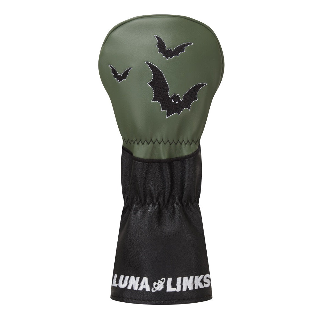 Luna Links Fairway Novelty Golf Club Headcover - Dracula - reverse side
