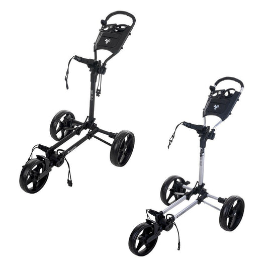 Fastfold SLIM Folding Pull/Push Golf Trolley - 3-Wheel - available colours