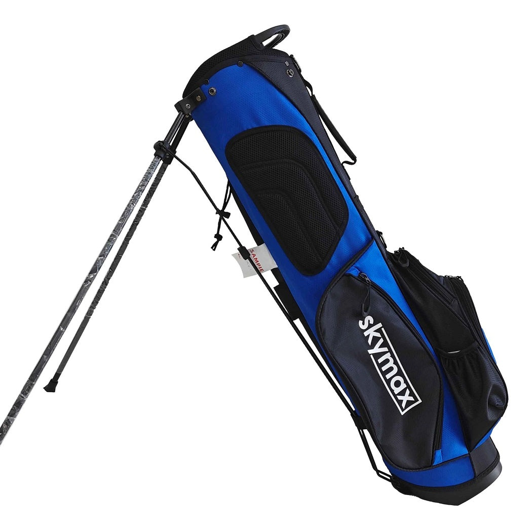 Skymax MINI Stand Bag - Black Blue - side view
