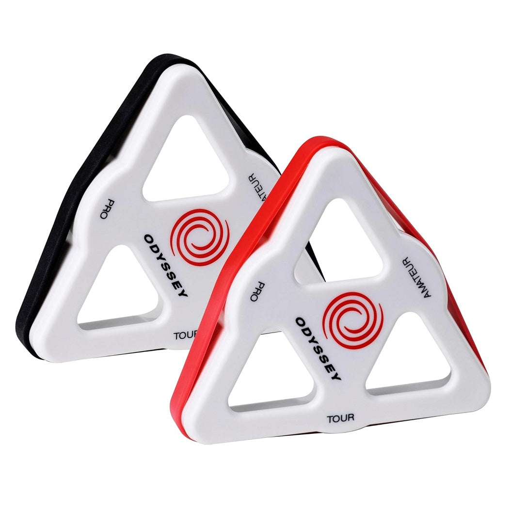 Odyssey Delta Putt Training Aid - showing the included pucks
