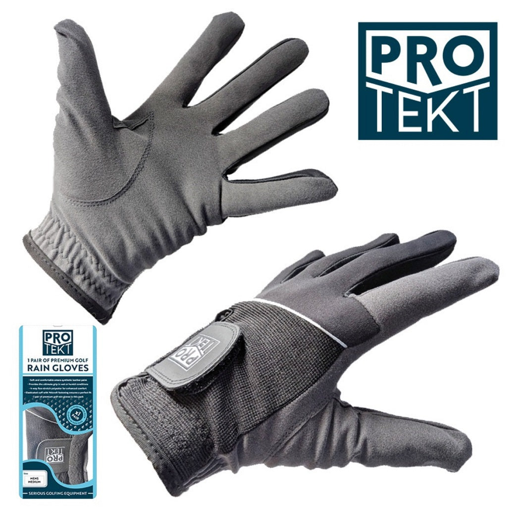 Pro-Tekt Pair of Men`s Golf Rain Gloves