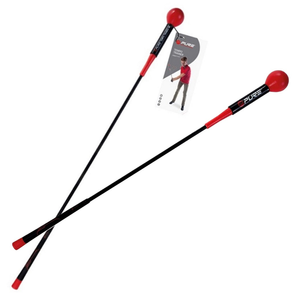 Pure2Improve Training Aids - Tempo Trainer - showing the 40 inch and 48 inch trainers